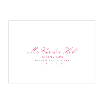 PETALS AND PARTERRE FRAME | BRIDAL SHOWER INVITATIONS