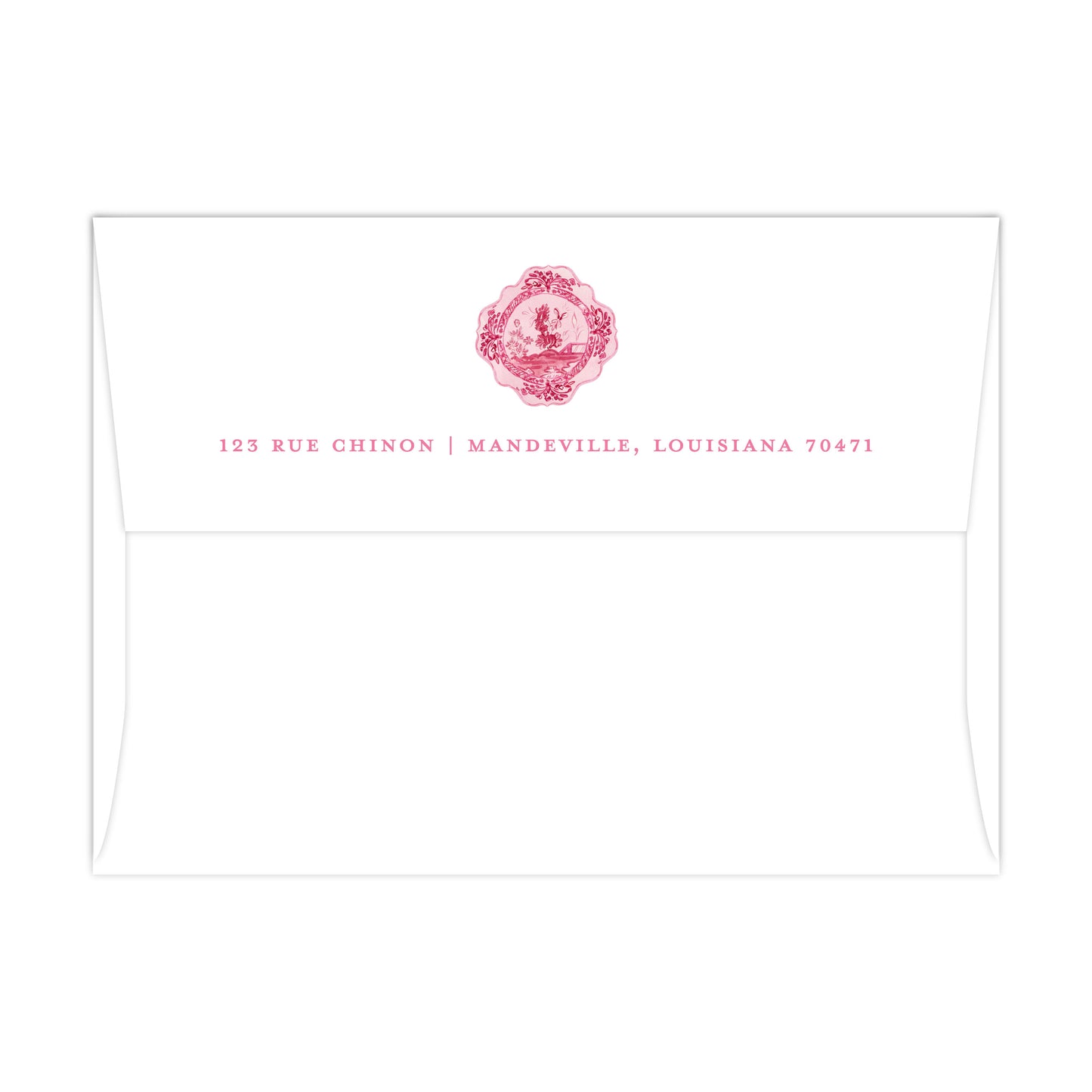 PETALS AND PARTERRE FRAME | BRIDAL SHOWER INVITATIONS