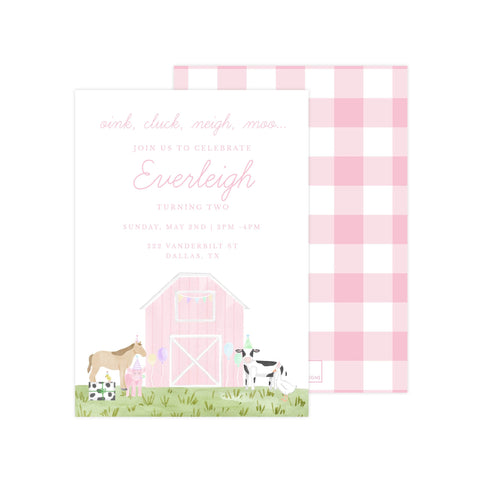 GIRL FARM | INVITATION